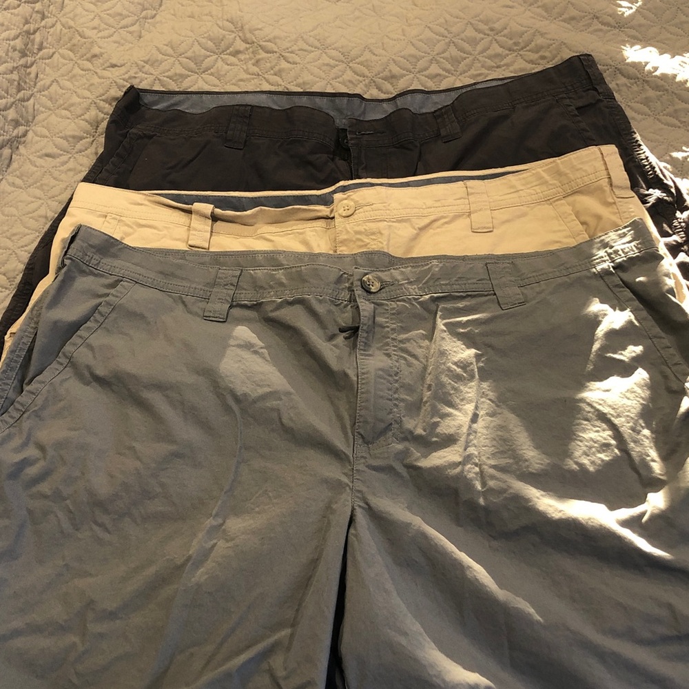 Columbia men’s shorts Sz 42
Set of Three Casual Chino Shorts